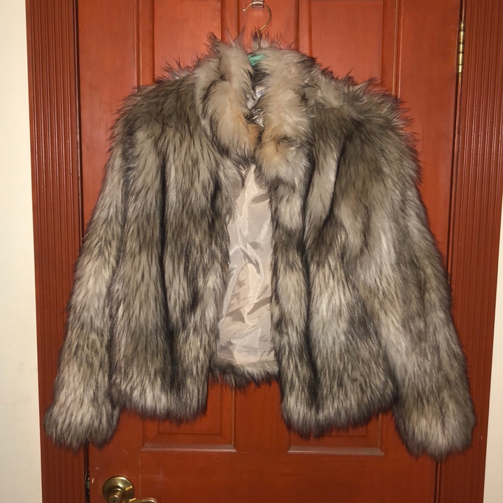 Faux Fur Jacket